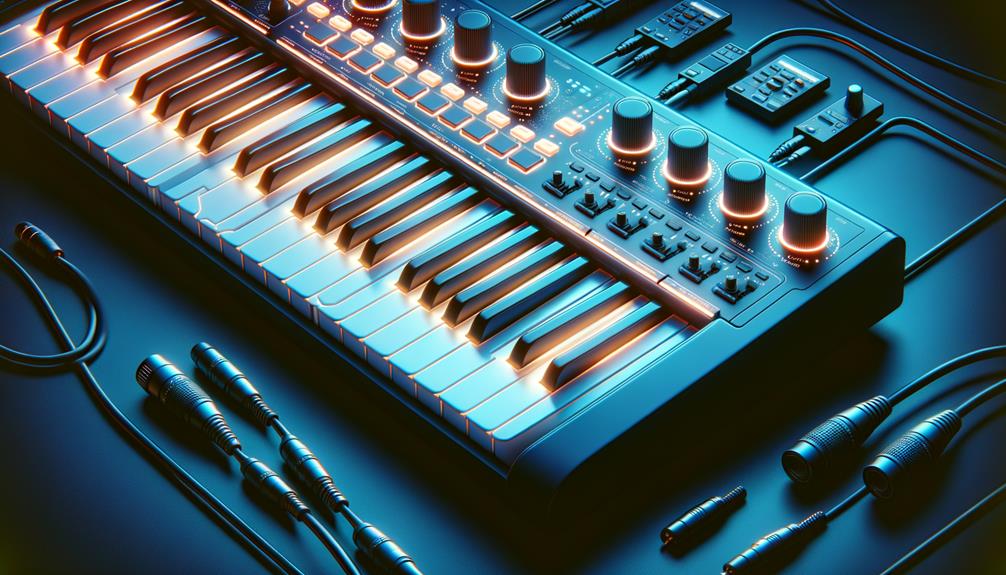 key features of midi keyboard