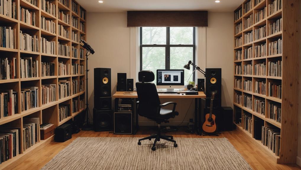 budget home studio acoustics optimization