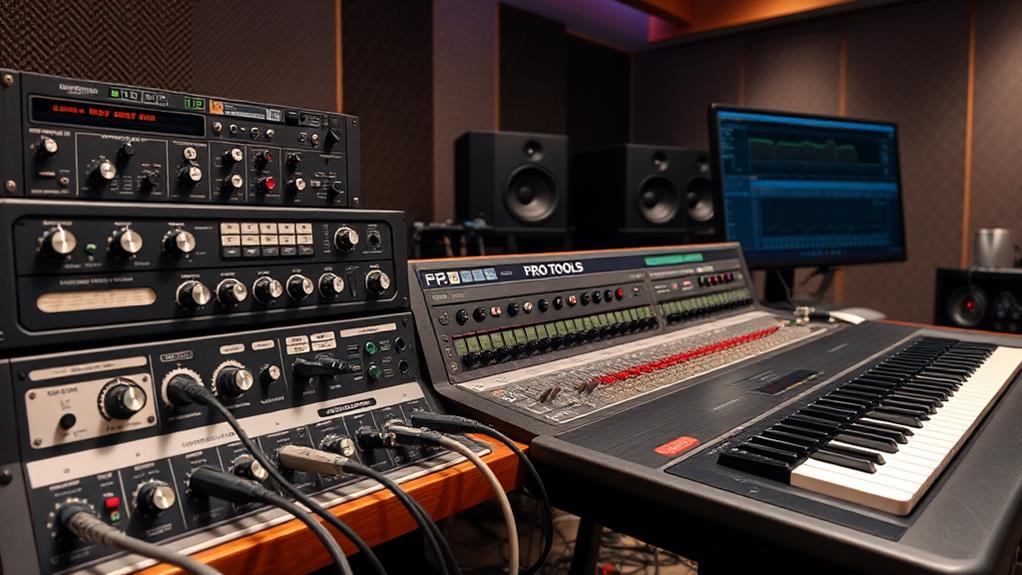 integrating analog gear pro tools