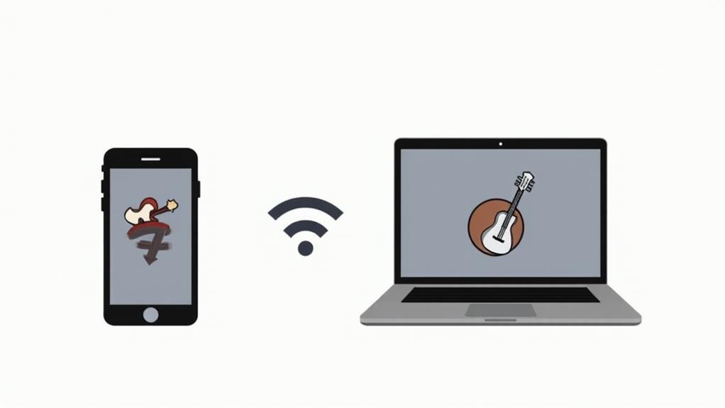 sync garageband projects easily