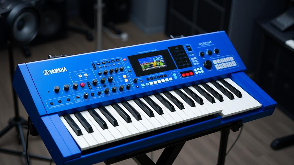 yamaha an1x synthesizer highlights