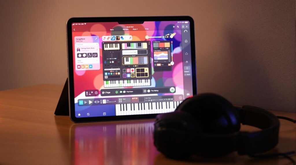 garageband features for ipad